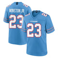 Qdoa T.Titans #23 Kevin Winston Jr. Player Light Blue 2026 Game Home Stitched Jerseys