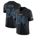 Qdoa T.Titans #24 Alontae Taylor Player Black Impact Limited Home Game Stitched Jerseys