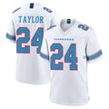 Qdoa T.Titans #24 Alontae Taylor Player White 2026 Game Home Stitched Jerseys