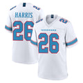 Qdoa T.Titans #26 Marcus Harris Player White 2026 Game Home Stitched Jerseys