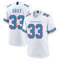 Qdoa T.Titans #33 Cedric Gray Player White 2026 Game Home Stitched Jerseys