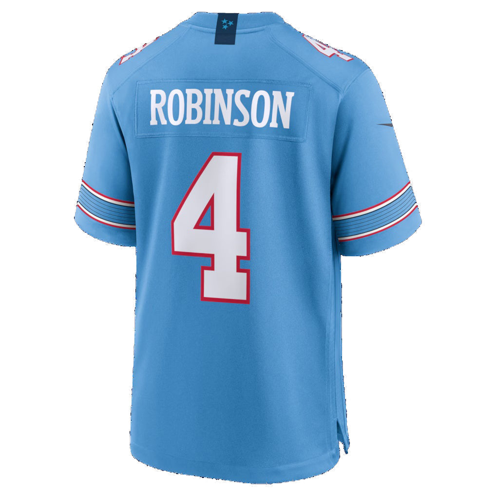 Qdoa T.Titans #4 Wan'Dale Robinson Light Blue Team Game Stitched Jerseys