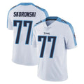 Qdoa T.Titans #77 Peter Skoronski Player White Limited Vapor Untouchable Home Game Stitched Jerseys
