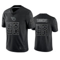 Qdoa T.Titans #98 Jeffery Simmons Player Black RFLCTV Limited Stitched Jerseys