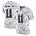 Qdoa TB.Buccaneers #11 Jalen McMillan Player Arctic Camo Limited Salute To Service Home Game Stitched Jerseys