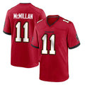 Qdoa TB.Buccaneers #11 Jalen McMillan Player Red Home Game Stitched Jerseys