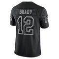 Qdoa TB.Buccaneers #12 Tom Brady Player Black RFLCTV Limited Stitched Jerseys