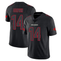 Qdoa TB.Buccaneers #14 Chris Godwin Jr. Player Black Impact Limited Home Game Stitched Jerseys