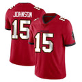 Qdoa TB.Buccaneers #15 Tez Johnson Player Red Limited Vapor Home Game Stitched Jerseys
