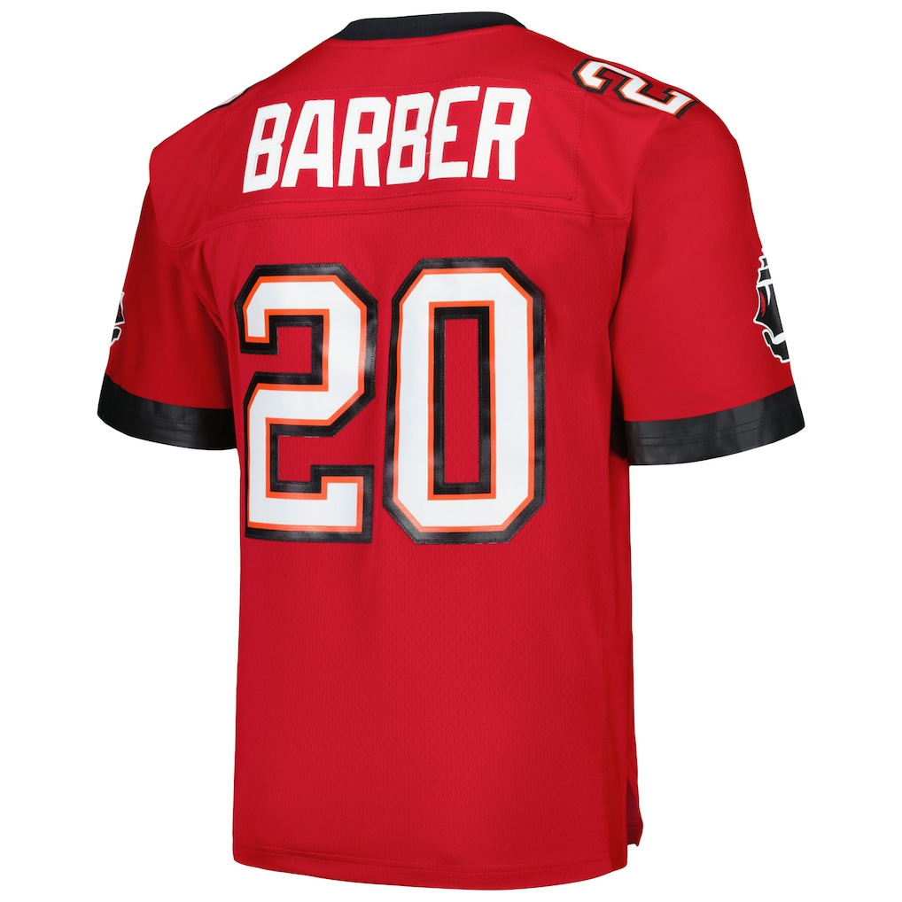 Qdoa TB.Buccaneers #20 Ronde Barber Mitchell & Ness Red Legacy Replica Jersey Stitched Puhic
