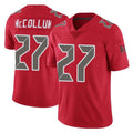 Qdoa TB.Buccaneers #27 Zyon McCollum Player Red Limited Color Rush Home Game Stitched Jerseys