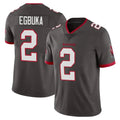 Qdoa TB.Buccaneers #2 Emeka Egbuka Player Limited Pewter Alternate Vapor Stitched Jerseys