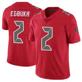 Qdoa TB.Buccaneers #2 Emeka Egbuka Player Red Vapor Limited Stitched Jerseys