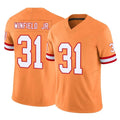 Qdoa TB.Buccaneers #31 Antoine Winfield Jr. Player Orange Limited Vapor F.U.S.E. Home Game Stitched Jerseys