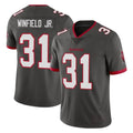 Qdoa TB.Buccaneers #31 Antoine Winfield Jr. Player Pewter Limited Alternate Vapor Home Game Stitched Jerseys