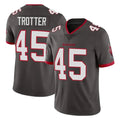 Qdoa TB.Buccaneers #45 Josiah Trotter Player Pewter Limited Alternate Vapor Home Game Stitched Jerseys