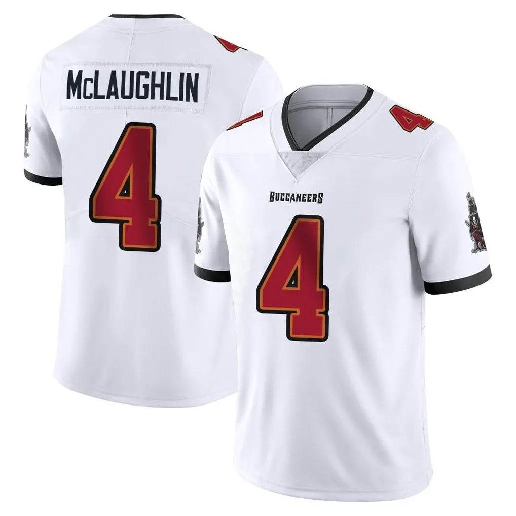 Qdoa TB.Buccaneers #4 Chase McLaughlin Player White Limited Vapor Untouchable Home Game Stitched Jerseys