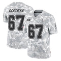 Qdoa TB.Buccaneers #67 Luke Goedeke Player Arctic Camo Limited Salute To Service Home Game Stitched Jerseys