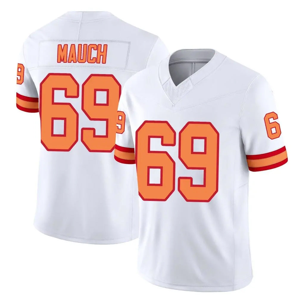 Qdoa TB.Buccaneers #69 Cody Mauch Player White Limited '76 Vapor F.U.S.E. Home Game Stitched Jerseys