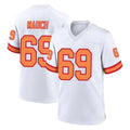 Qdoa TB.Buccaneers #69 Cody Mauch Player White '76 Home Game Stitched Jerseys