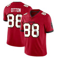 Qdoa TB.Buccaneers #88 Cade Otton Player Red Limited Vapor Home Game Stitched Jerseys