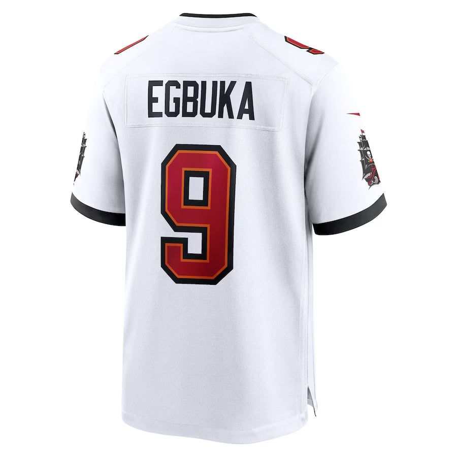 Qdoa TB.Buccaneers #9 Emeka Egbuka Player White Game Stitched Jerseys