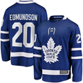 Qdoa T.Maple Leafs #20 Joel Edmundson Blue Home Premier Breakaway Player Jerseys