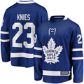Qdoa T.Maple Leafs #23 Matthew Knies Blue Home Premier Breakaway Player Jerseys
