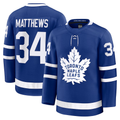 Qdoa T.Maple Leafs #34 Auston Matthews Blue Home Premium Jerseys