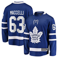 Qdoa T.Maple Leafs #63 Matias Maccelli Blue Home Breakaway Jerseys