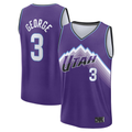 Qdoa U.Jazz #3 Keyonte George Fanatics Purple Fast Break Jerseys - Icon Edition