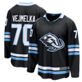 Qdoa U.Mammoth #70 Karel Vejmelka Black Home Breakaway Jerseys
