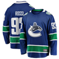Qdoa V.Canucks #93 Marco Rossi Blue Home Premier Breakaway Player Jerseys