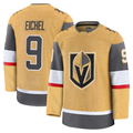 Qdoa V.Golden Knights #9 Jack Eichel Gold Home Premium Jerseys