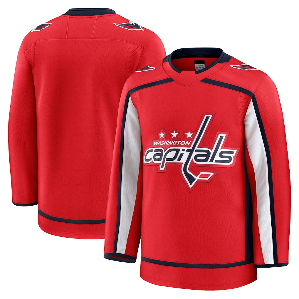 Qdoa W.Capitals Red Home Premium Jerseys