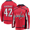 Qdoa W.Capitals #42 Martin Fehervary Red Home Breakaway Player Jerseys