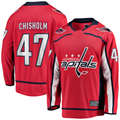 Qdoa W.Capitals #47 Declan Chisholm Red Home Breakaway Jerseys
