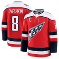Qdoa W.Capitals #8 Alexander Ovechkin Red Alternate Premium Player Jerseys
