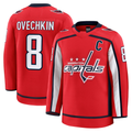 Qdoa W.Capitals #8 Alexander Ovechkin Red Home Premium Jerseys