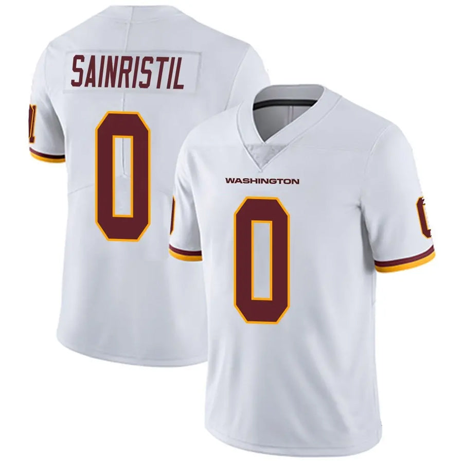 Qdoa W.Commanders #0 Mike Sainristil Player White Vapor Untouchable Limited Stitched Jerseys