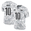 Qdoa W.Commanders #10 Tress Way Player Arctic Camo Limited Salute To Service Home Game Stitched Jerseys
