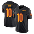 Qdoa W.Commanders #10 Tress Way Player Black Limited Vapor F.U.S.E. Home Game Stitched Jerseys