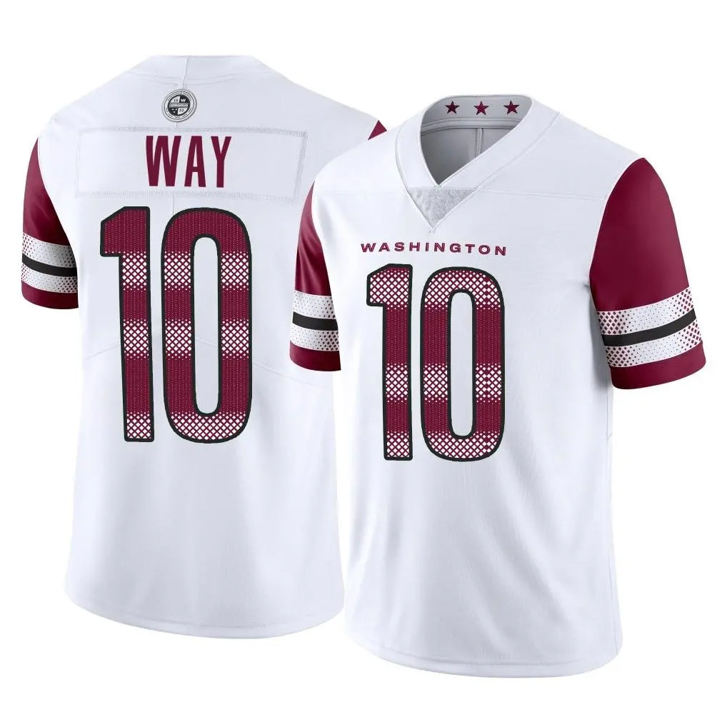 Qdoa W.Commanders #10 Tress Way Player White Limited Vapor Home Game Stitched Jerseys