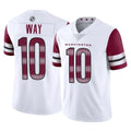 Qdoa W.Commanders #10 Tress Way Player White Limited Vapor Home Game Stitched Jerseys