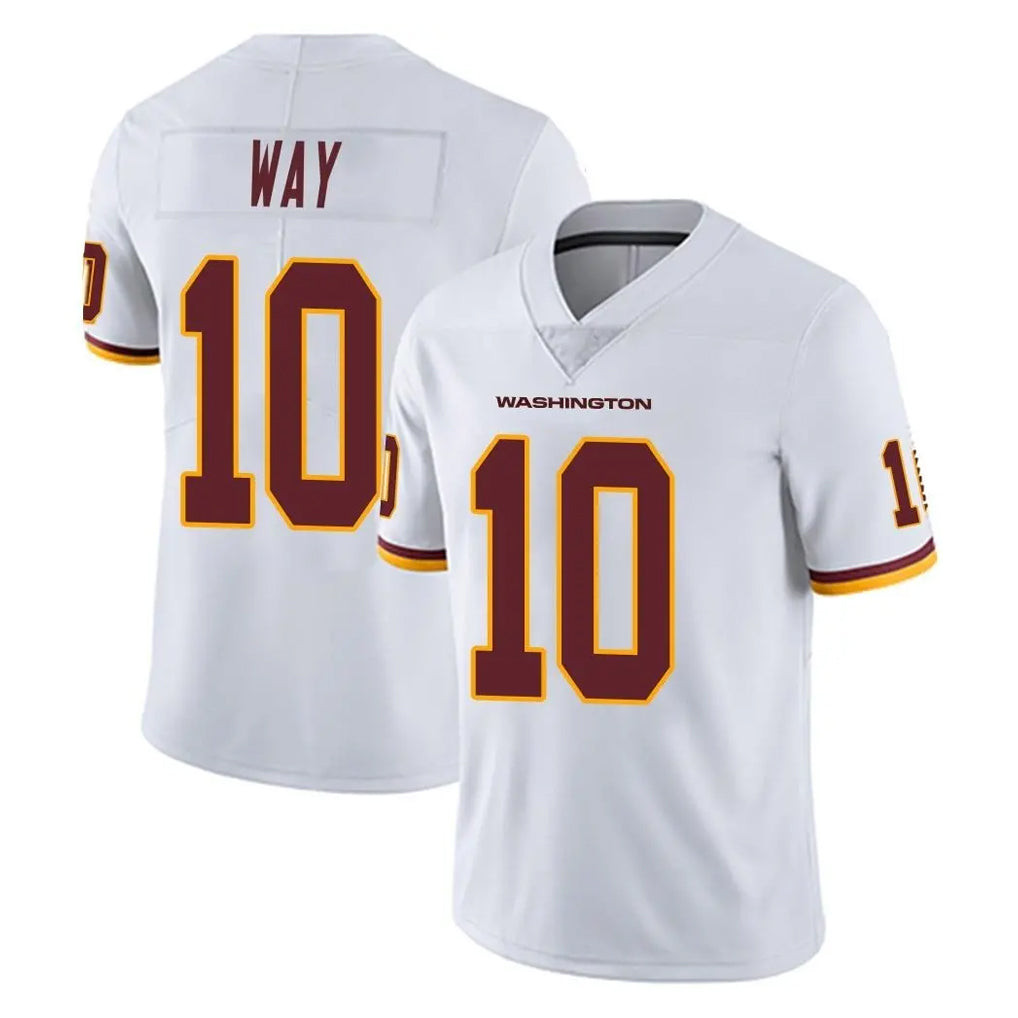 Qdoa W.Commanders #10 Tress Way Player White Limited Vapor Untouchable Home Game Stitched Jerseys