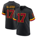 Qdoa W.Commanders #17 Terry Mclaurin Player Black Limited Home Game Stitched Jerseys