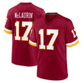 Qdoa W.Commanders #17 Terry Mclaurin Player Burgundy Game Home Stitched Jerseys