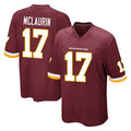 Qdoa W.Commanders #17 Terry Mclaurin Player Burgundy Team Color Home Game Stitched Jerseys