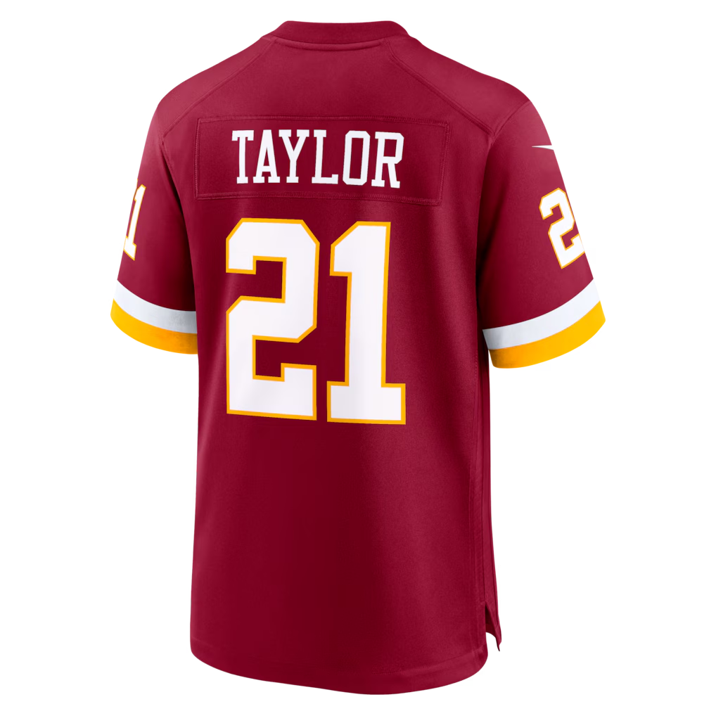 Qdoa W.Commanders #21 Sean Taylor Burgundy Retired Player Game Stitched Jerseys