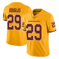 Qdoa W.Commanders #29 Rasul Douglas Player Gold Limited Color Rush Home Game Stitched Jerseys